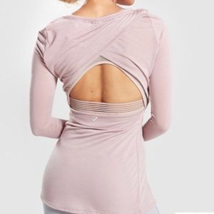 Gymshark open back long sleeve